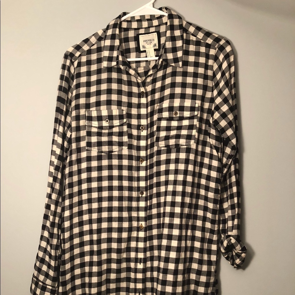 Fall, Flannel print dress